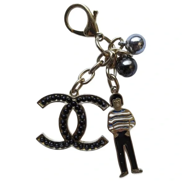 CHANEL 2010 Cruise Venice Bag Boy Cocomark Doll Charm from Keychain 3” 🦄 - Picture 4 of 5